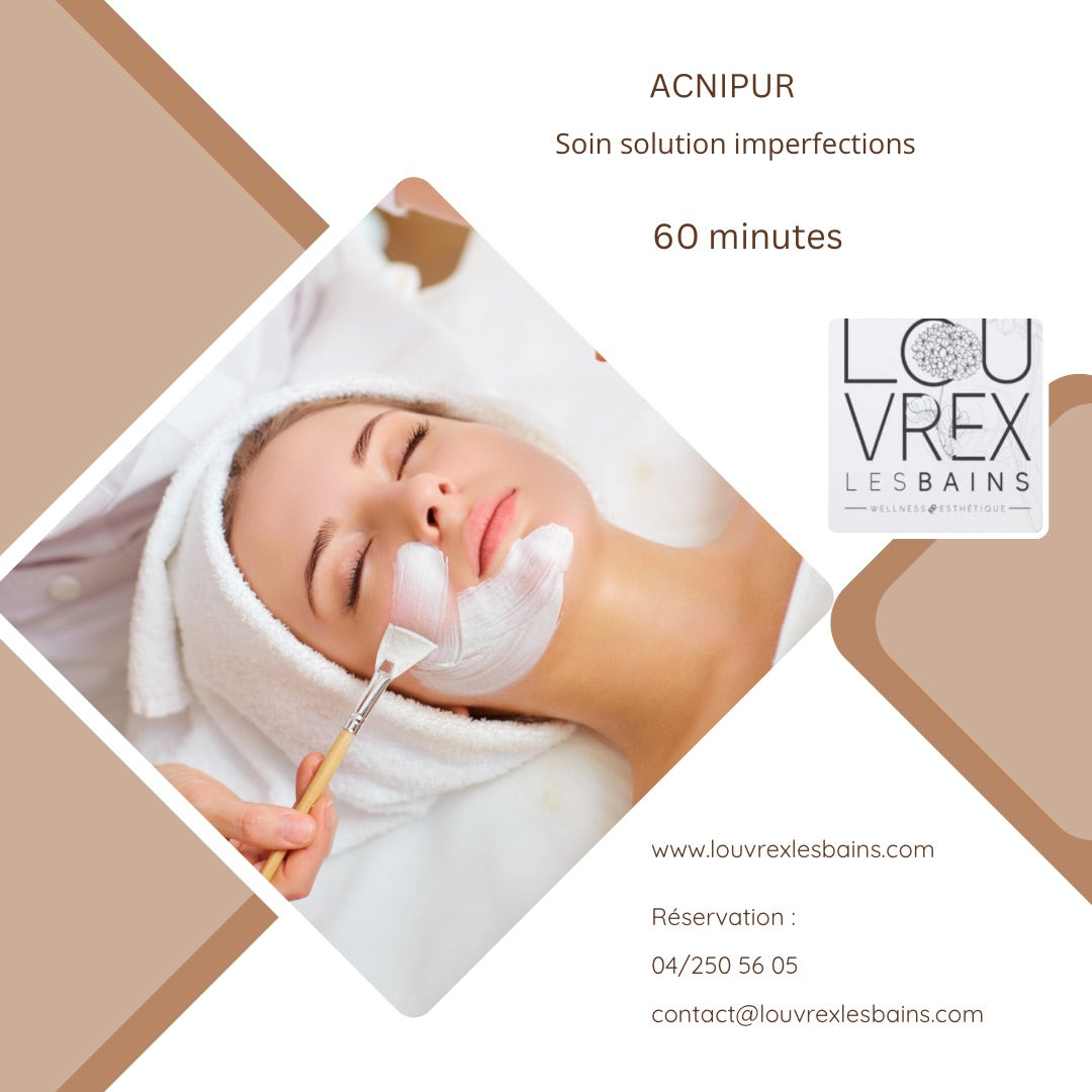 ACNIPUR soin solution imperfections 60 minutes