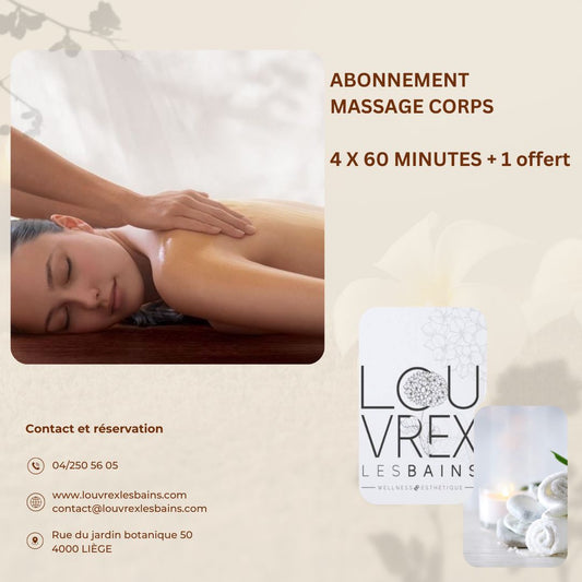 ABONNEMENT MASSAGE CORPS