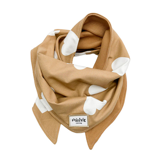 AMOUR BEIGE - Foulard enfant MINIVIC